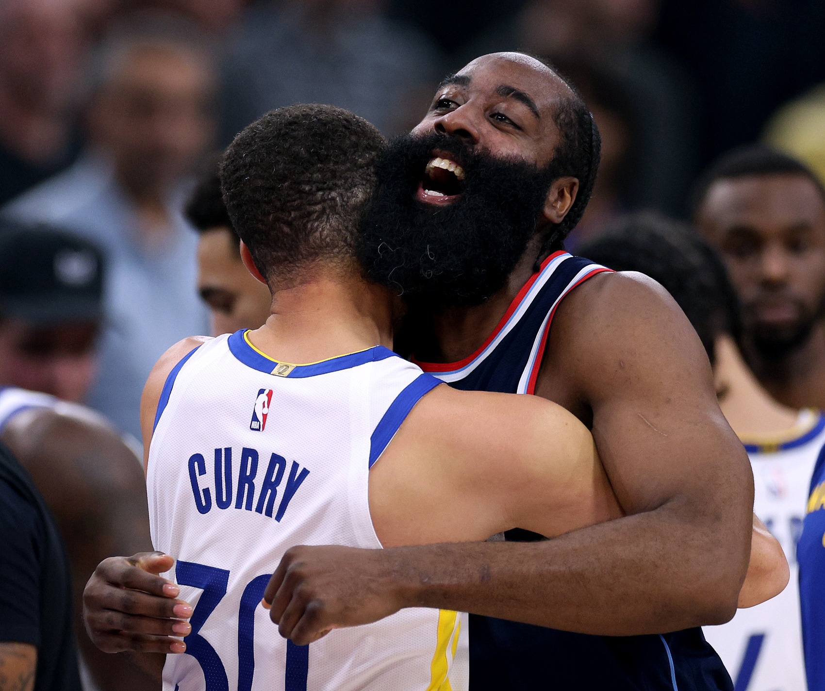 諸神黃昏！庫(kù)里哈登先后50+ NBA歷史首次兩名35歲以上球員轟50+！